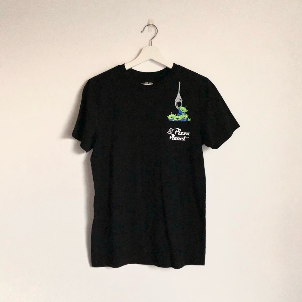 Disney Pixar Toy Story Little Green Men Pizza Planet T-Shirt Size Small